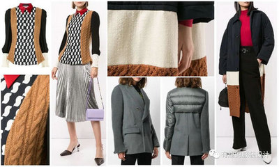 解構與新生 2020-2021針織服裝中的面料拼接藝術